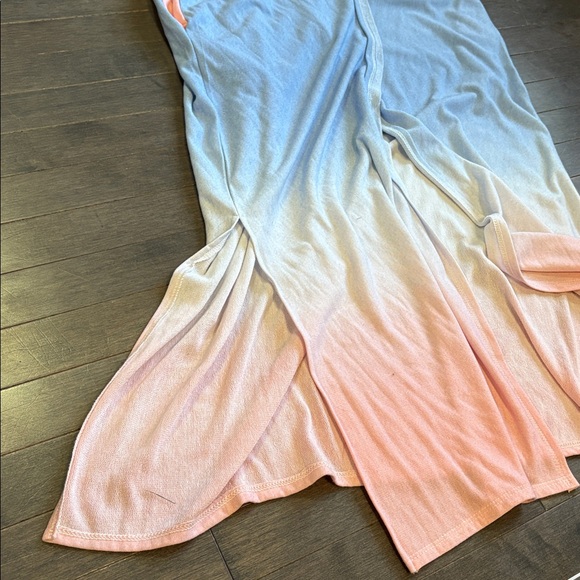 Lovely Melody Ombré Soft Pastel Pink and Blue Kimono - Picture 7 of 8